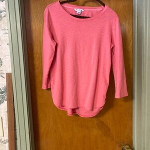 Tommy Bahama 100% Cotton 3/4 Sleeve Shirt Size Medium